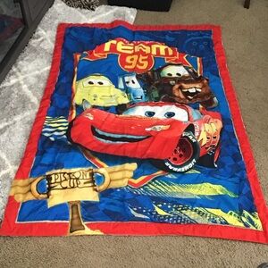 Team 95 Cars Themed Blanket